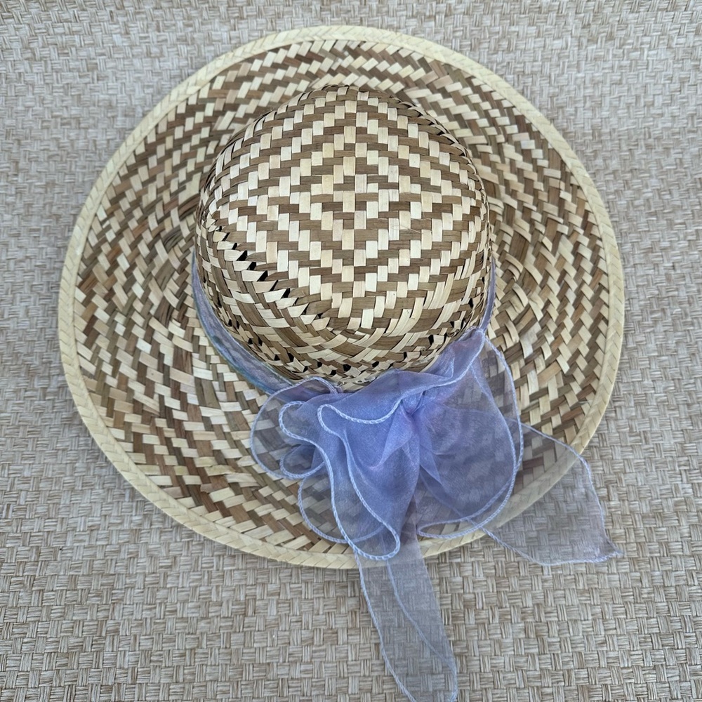 Natural Fiber Sun Hat